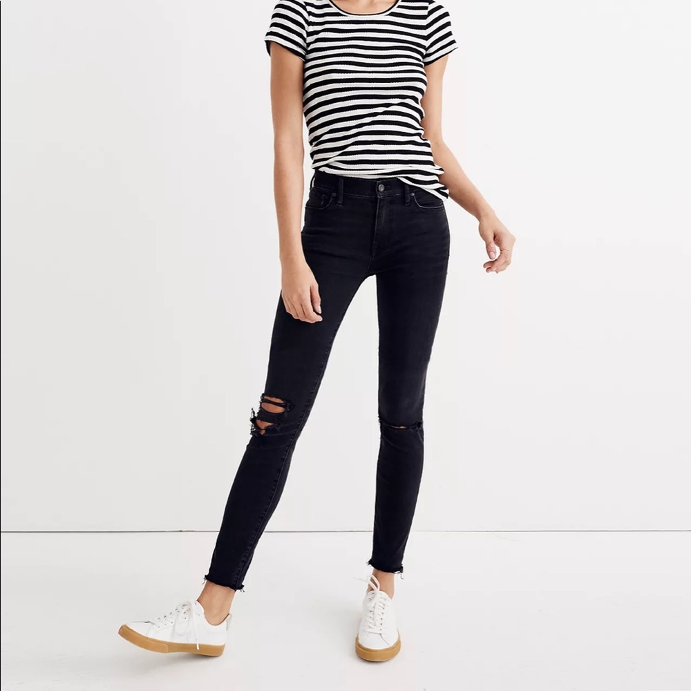 Madewell 9” High Rise Skinny Jeans